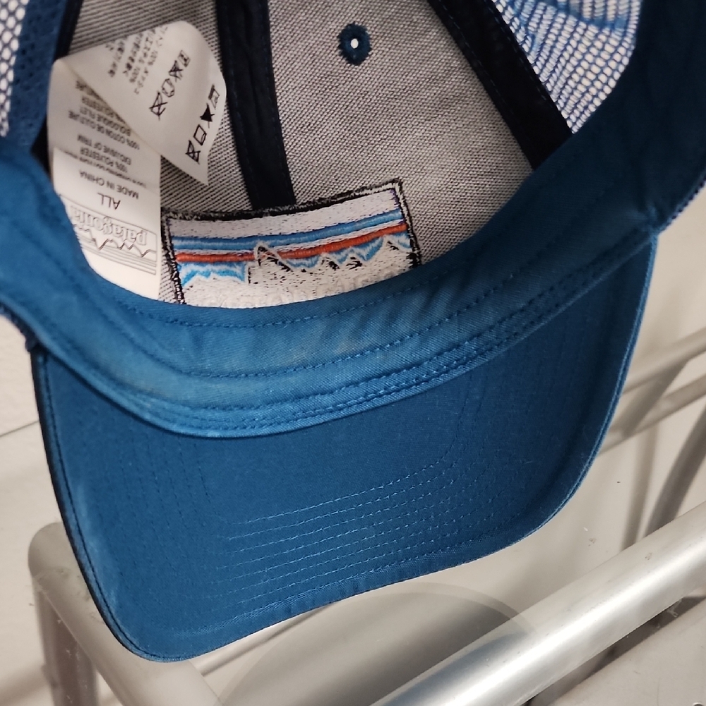 Patagonia Teal Mesh Trucker Cap - Picture 7 of 8